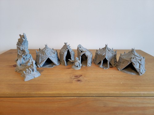 Fantasy battle war tenda set - war,