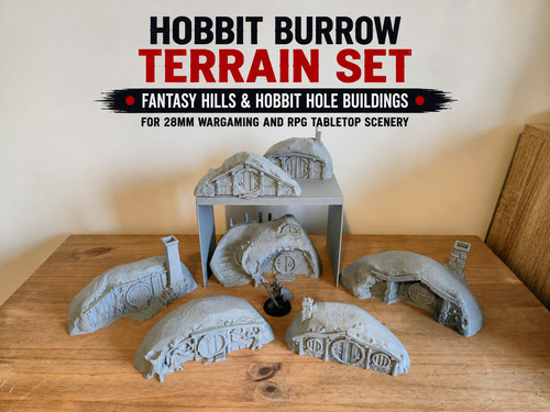 Hobbit burna terreno set - terreno,