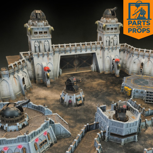 Enorme fortezza imperiale - enorme,