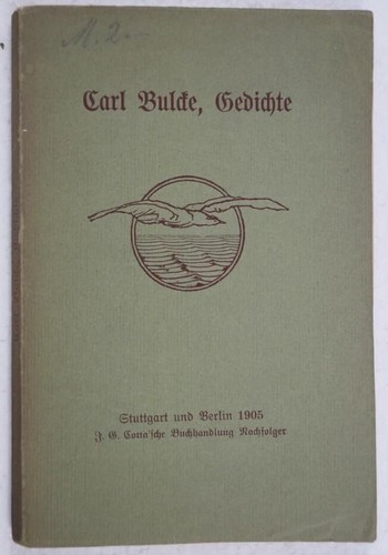 Poesie bulcke carl - bulcke,, carl:
