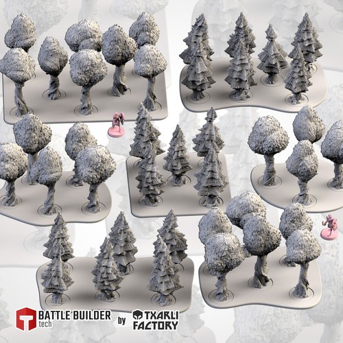 Alberi forestali terreno - , mm