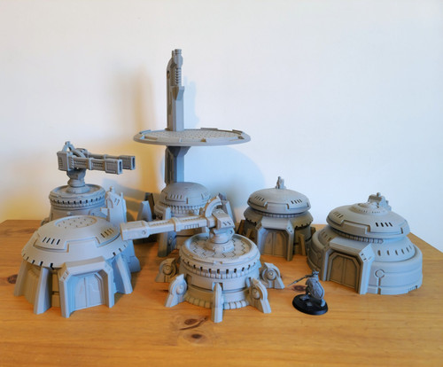 Alien army war - alien, buildings