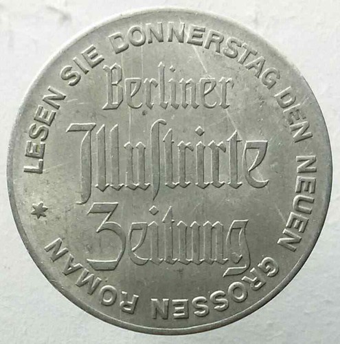 Gettone berliner illufttrirte - gettone,