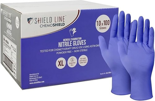 Guanti esame nitrile - esame, in