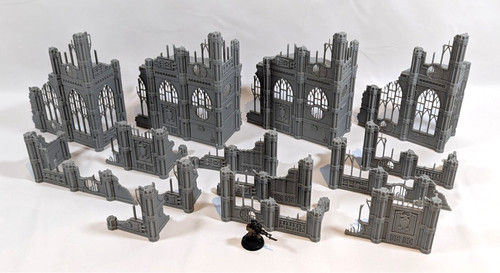 Grande set wargaming terreno - wargaming,